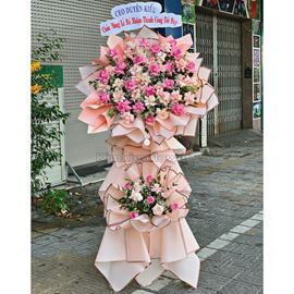 Kệ hoa hồng dâu, hồng hỷ ù - KH124