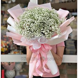 Bó hoa baby trắng - HB360