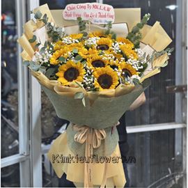 Bó hoa hướng dương - HB379