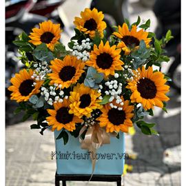 Giỏ hoa hướng dương - HG408
