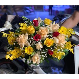 Đĩa hoa chúc mừng - ĐH14