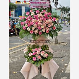 Kệ hoa hồng dâu, hoa hồng  - KH156