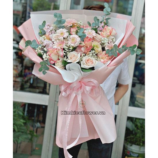 Bó hoa cát tường, phi yến - HB460