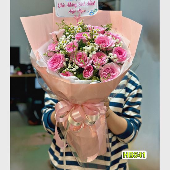 Bó hoa hồng lạc thần - HB541