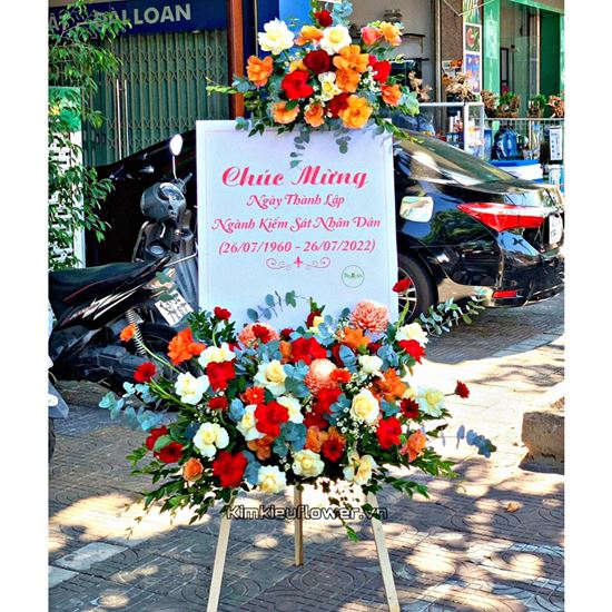 Kệ hoa chúc mừng - KH233