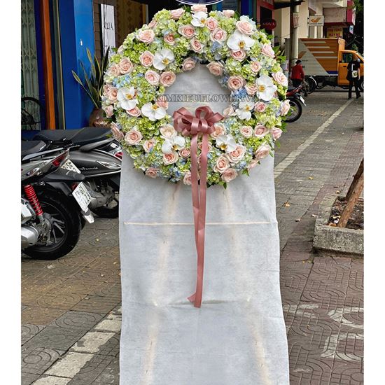 Vòng hoa viếng - KV199