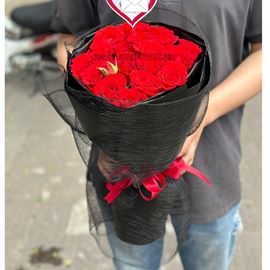 Bó hồng đỏ - HB591