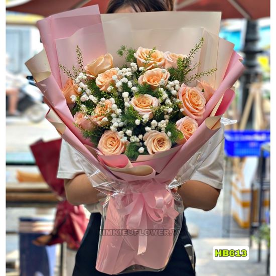 Bó hoa hồng shimmer - HB613