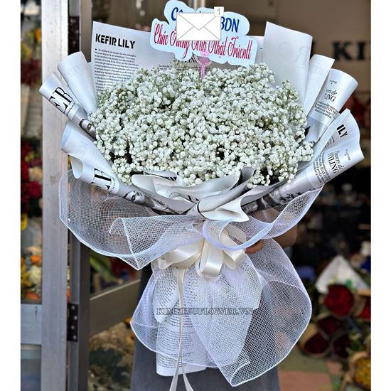 Bó hoa baby trắng - HB626