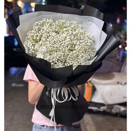 Bó hoa baby trắng - HB633