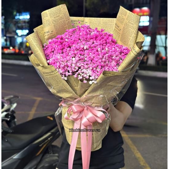 Bó hoa baby hồng - HB920