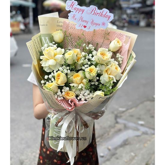 Bó hoa victo vàng - HB925